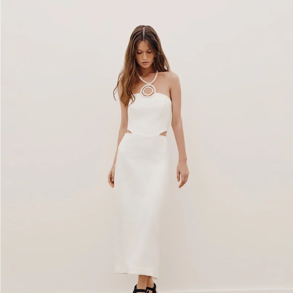 ViX Paula Hermanny “Jane Detail Long Dress” NTW